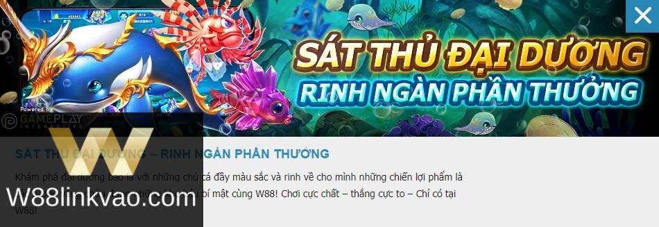 Banner khuyến mãi W88