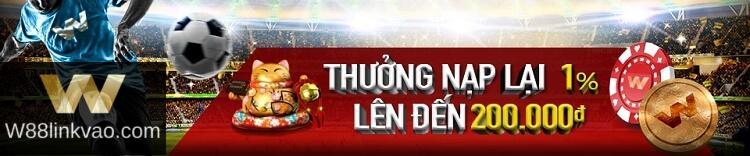 thưởng nạp 200 VND