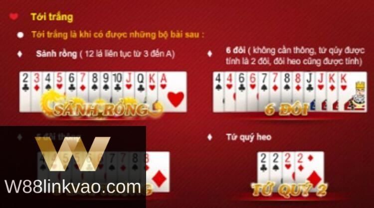 bộ bài tới trắng