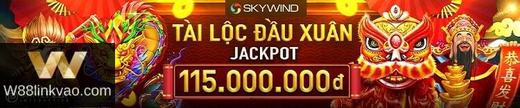 thưởng jackpot w88