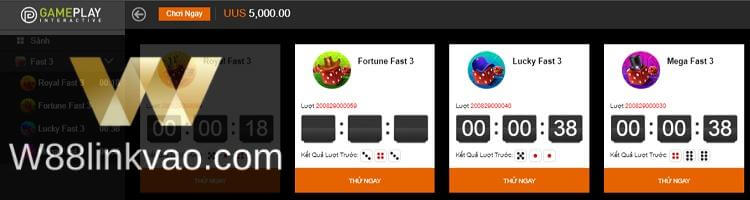 fast 3 w88