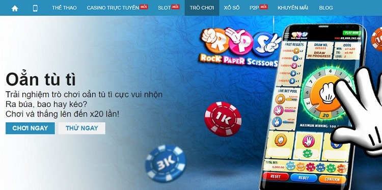 oẳn tù tì tại W88