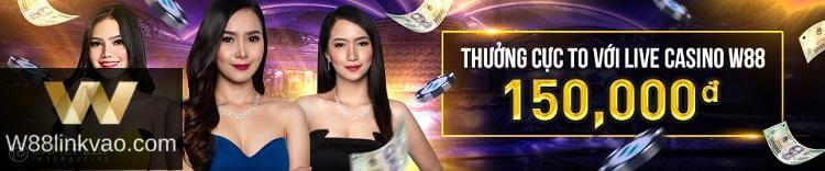 thưởng live casino club w88