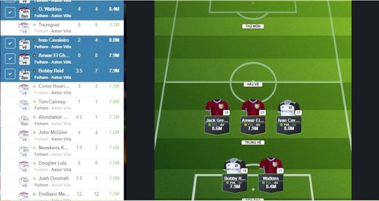 Thể thao Fantasy W88