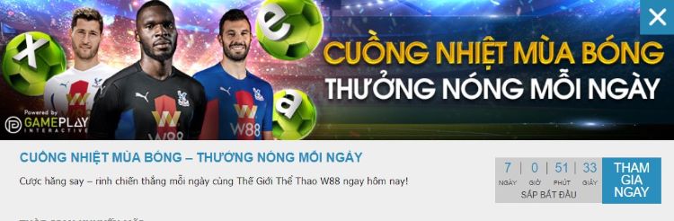 Khuyến mãi w88
