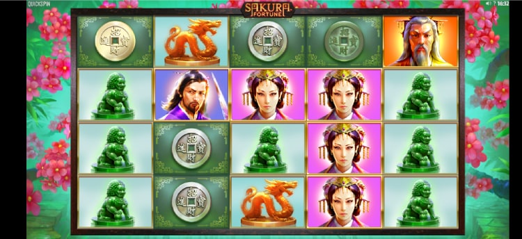 giao diện sakura fortune