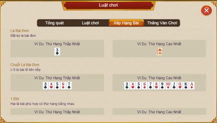 xếp hạng bài